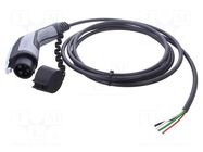 Cable: eMobility; 1x20AWG,3x14AWG; 3.75kW; CHARX connect comfort PHOENIX CONTACT