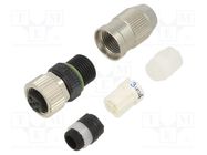 Connector: M12; plug; PIN: 4; female; A code-DeviceNet / CANopen MURR ELEKTRONIK