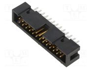 Connector: IDC; socket; male; PIN: 26; straight; 2.54mm; Layout: 2x13 FISCHER ELEKTRONIK