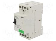 Contactor: 4-pole installation; 25A; 230VAC,220VDC; IKD-R ISKRA