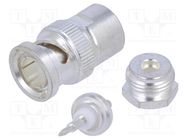 connector BNC Str Plg PS 75Ohm Silver RG179B/U, 18 TE Connectivity