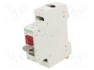 Module: pushbutton switch; Poles: 2; 250VAC; 4kV; 32A; IP40; ACTI9 SCHNEIDER ELECTRIC