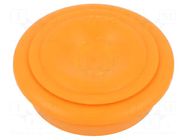 Grommet; elastomer thermoplastic TPE; orange; Øcable: 0÷22mm OBO BETTERMANN