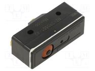 Microswitch SNAP ACTION; 15A/250VAC; without lever; SPDT; Pos: 2 