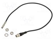 Sensor: inductive; OUT: PNP / NO; 0÷1.2mm; 10÷30VDC; M5; IP67; 100mA OMRON