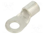 Tip: ring; M8; 25mm2; crimped; for cable; tinned; copper; 8.5mm ERKO