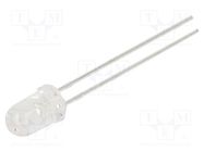 LED; 5mm; yellow; 1800÷3000mcd; 20°; Front: convex; 2÷2.5VDC KINGBRIGHT ELECTRONIC