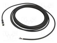 Connection lead; M8; PIN: 4; straight; 5m; plug; 60VAC; 4A; XZCP TELEMECANIQUE SENSORS