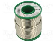 Tin; lead free; Sn99,3Cu0,7; 3mm; 1000g; reel; 227°C; 2.5% CYNEL