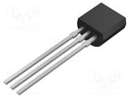 Transistor: NPN; bipolar; 400V; 0.3A; 0.625W; TO92 ONSEMI