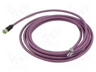 Connecting cable; female; 7000; IP67; 60VAC; 60VDC; 4A; 5m; PIN: 5 MURR ELEKTRONIK