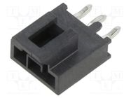 Connector: wire-board; Nano-Fit; PIN: 3; straight; -40÷105°C; male MOLEX