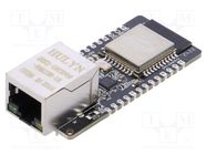 Module: Ethernet; Comp: LAN8720A,WT32-S1; 3.3VDC,5VDC; SPI; PIN: 26 WIRELESS-TAG