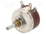 Potentiometer: shaft; 175Ω; 12.5W; 3.18mm; Shaft: smooth; wirewound OHMITE