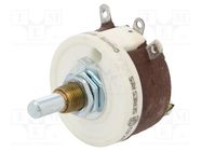 Potentiometer: shaft; 25kΩ; 25W; 6.35mm; Shaft: smooth; wirewound OHMITE