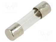 Fuse: fuse; time-lag; 200mA; 250VAC; cylindrical,glass; 5x20mm BEL FUSE