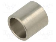 Spacer sleeve; 10mm; cylindrical; stainless steel; Out.diam: 12mm ELESA+GANTER