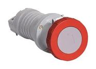 CONN, MAIN SOCKET, 4P5W, 60A, 480V, RED