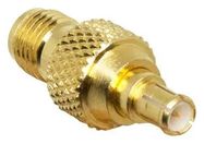 RF ADAPTOR, SMA JACK-MCX PLUG, 50 OHM