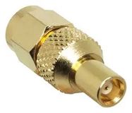 RF ADAPTOR, SMA PLUG-MCX JACK, 50 OHM