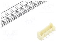 Connector: wire-board; socket; male; PIN: 8; XA; 3A; 250V; vertical JST