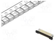 Connector: FFC/FPC; PIN: 10; F52R; bottom contacts,ZIF; SMT; 50V AMPHENOL AORORA