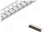 Connector: FFC/FPC; horizontal; PIN: 26; ZIF; SMT; 50V; 0.4A; Mat: LCP GCT