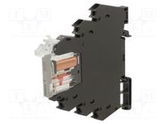 Relay: interface; SPDT; Ucntrl: 24VAC,24VDC; 6A; 6A/250VAC; G2RV-ST OMRON