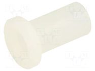 Washer; round; D=6.6mm; h=12.7mm; polyamide; Flange dia: 10.13mm KEYSTONE