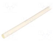 Heat shrink sleeve; glueless; 3: 1; 12mm; L: 1.2m; white; RNF-3000 TE Connectivity