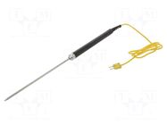Probe: K-type temperature; -100÷900°C; Probe l: 200mm AXIOMET