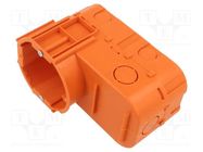 Enclosure: junction box; Ø: 68mm; Z: 81.5mm; polypropylene PP PAWBOL