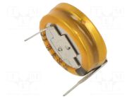 Supercapacitor; THT; 100mF; 5.5VDC; Ø12x4.8mm; Leads: H type Viking