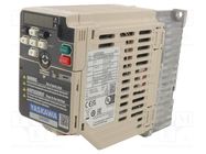 Vector inverter; Max motor power: 0.55/0.75kW; Usup: 200÷240VAC 