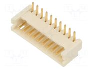 Connector: wire-board; socket; male; PIN: 10; SignalBee; angled 90° HIROSE