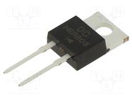 Diode: rectifying; THT; 200V; 8A; tube; Ifsm: 150A; TO220A; Ufmax: 1V DC COMPONENTS