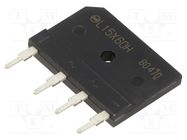 Bridge rectifier: single-phase; Urmax: 600V; If: 15A; Ifsm: 290A SHINDENGEN