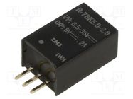 Converter: DC/DC; Uin: 6.5÷36V; Uout: 5VDC; Iout: 2A; SIP3; THT RECOM