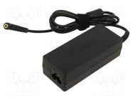 Power supply: switching; 18.5VDC; 3.54A; Out: 4,8/1,7; 65W; desktop AKYGA