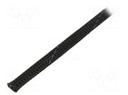 Braid; ØBraid : 7÷13nom.8mm; polyester; black; L: 100m; UL94V-0 ABB