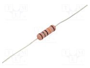 Resistor: metal film; THT; 180kΩ; 3W; ±1%; Ø5x15.5mm; axial YAGEO