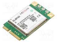 Module: LTE; Down: 10Mbps; Up: 5Mbps; Mini PCIe; 51x30x5.5mm 