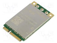 Module: LTE; Down: 300Mbps; Up: 50Mbps; Mini PCIe; 51x30x4.5mm 