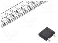 Bridge rectifier: single-phase; Urmax: 200V; If: 1A; Ifsm: 30A; SMT DC COMPONENTS