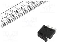 Switch: detecting; Pos: 2; SPDT; 0.3A/30VDC; Leads: for PCB,angled C&K