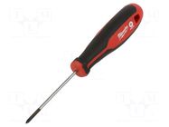 Screwdriver; Phillips; PH0; 75mm Milwaukee