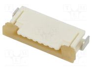 Connector: FFC/FPC; horizontal; PIN: 7; top contacts,ZIF; SMT; 50V MOLEX