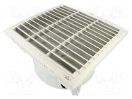 Fan: AC; axial; 115VAC; 332x189x291mm; 1031m3/h; 71dBA; ball; IP54 STEGO