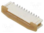 Connector: FFC/FPC; vertical; ZIF; SMT; Slider; 50V; 500mA; -40÷85°C MOLEX