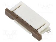 Connector: FFC/FPC; horizontal; PIN: 10; bottom contacts,ZIF; SMT MOLEX